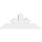 Ekena Millwork Saratoga Architectural Grade PVC Gable Bracket, 48"W x 18"H x 4"D x 6"F, 9/12 Pitch GBP048X18X0406SAR00 - alternate 2